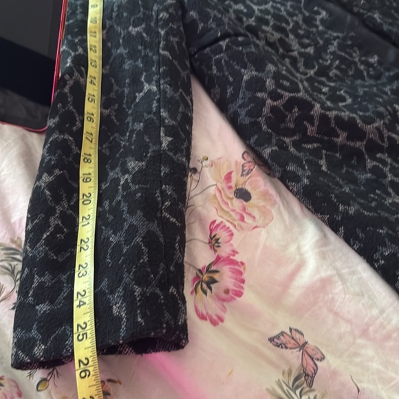 Navy patterned jacket/ blazer - Picture 5 of 6